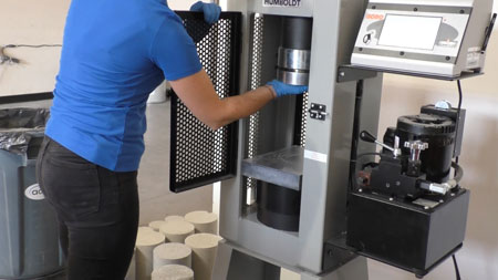 Concrete Compressive Strength Testing Technician