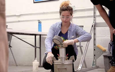 concrete field testing tech