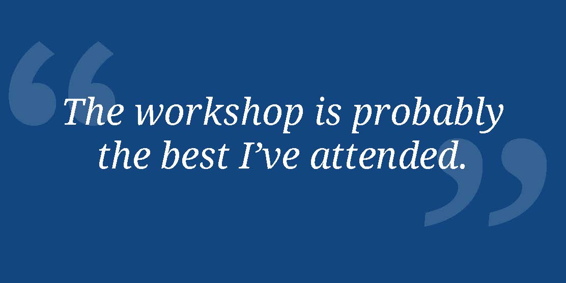 ACI Professor Workshop testimonial. The workshop is probably the best I've attended.
